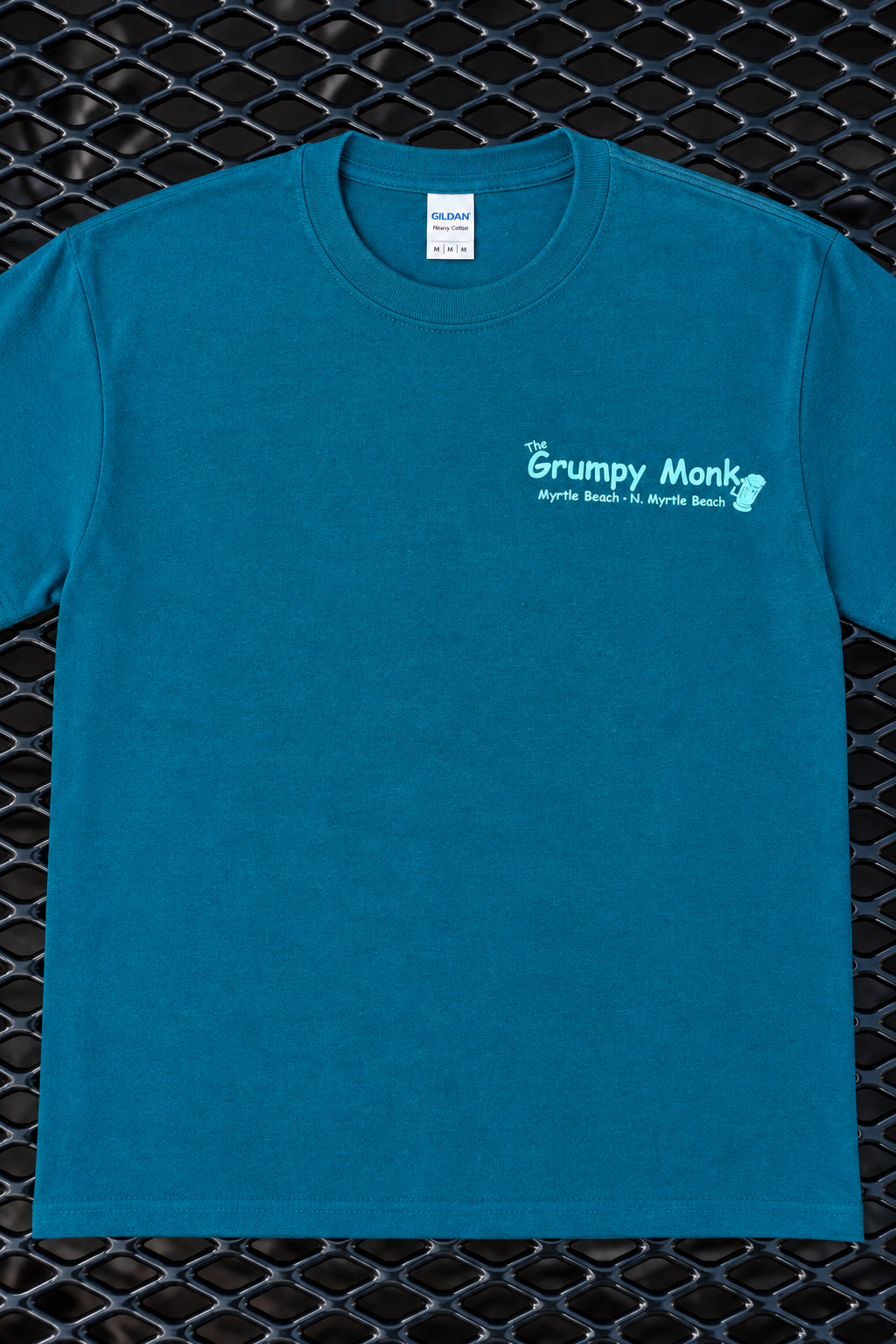 Teal Waves Short Sleeve T-Shirt