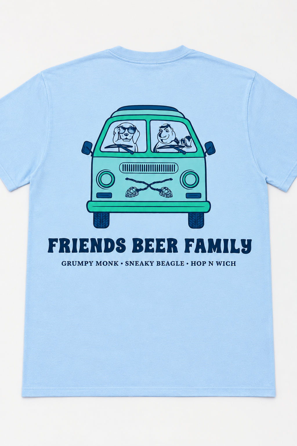 Family Van Short Sleeved T-Shirt